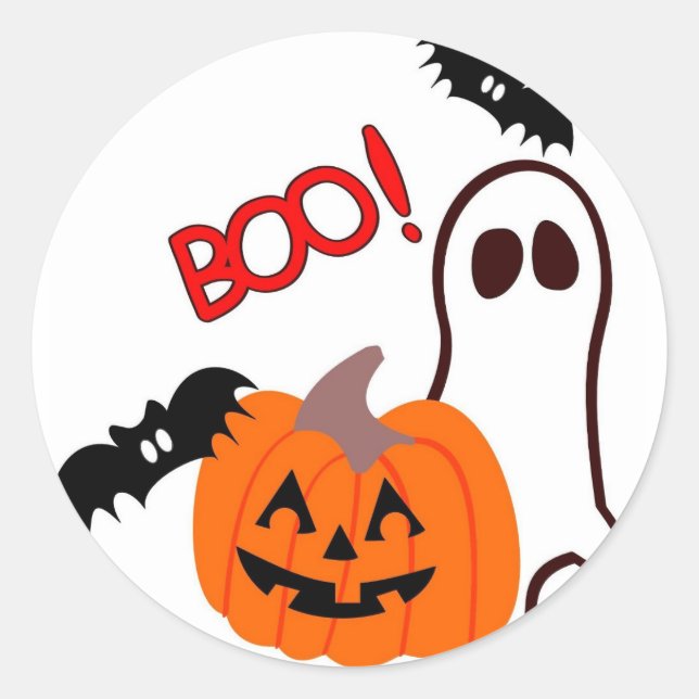 hallowen sticker (Front)