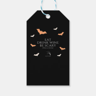 Hallowine Halloween Quote Eat Drink Gift Tags