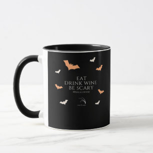 Hallowine Halloween Quote Eat Drink Mug