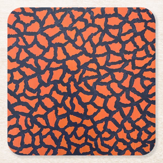 Hallowsheen Square Paper Coaster (Front)