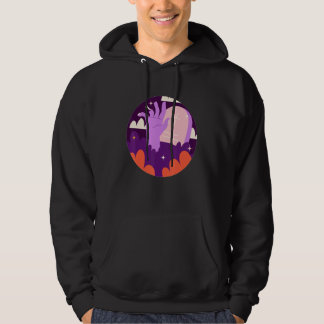 Hallowwen October 31 Scary Cute Hoodie