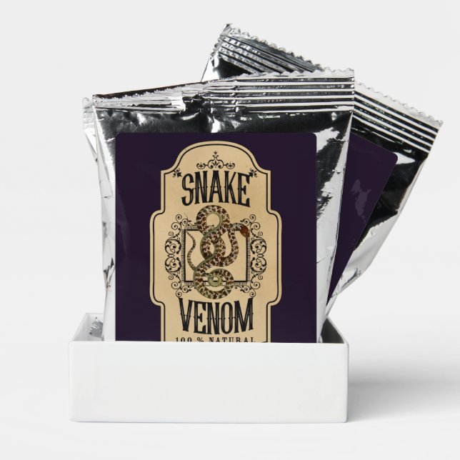 Hallowwen witch snake venom Holiday party Coffee Drink Mix (Pair)