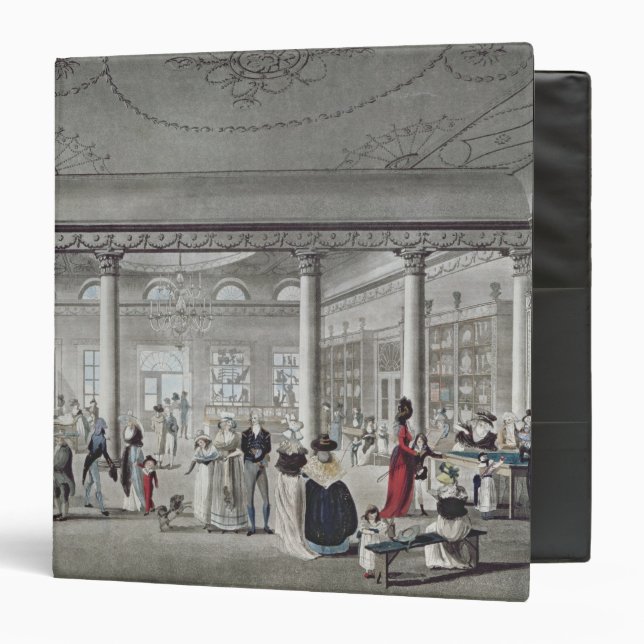 Hall's Library at Margate, 1789 Binder (Front/Inside)