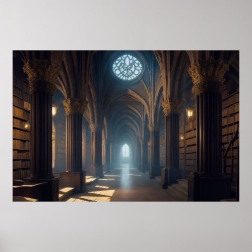 Halls of Ancient Knowledge Poster
