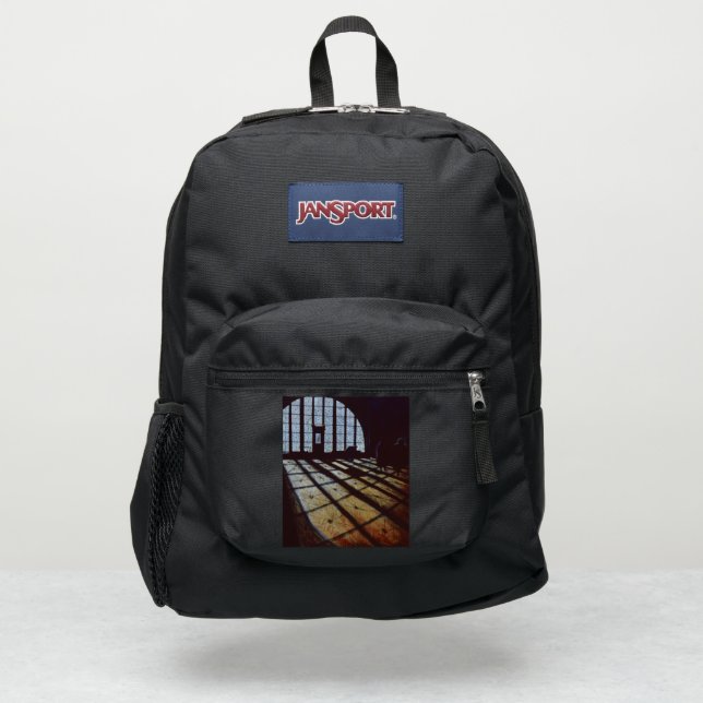 Halls of Freedom Ellis Island JanSport Backpack (Front)