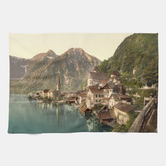 Hallstatt, Austria Kitchen Towel (Horizontal)