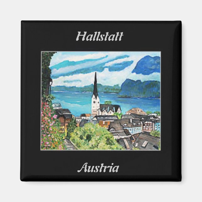 Hallstatt, Austria Magnet (Front)