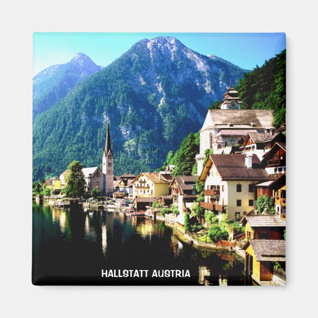 HALLSTATT AUSTRIA MAGNET (Front)