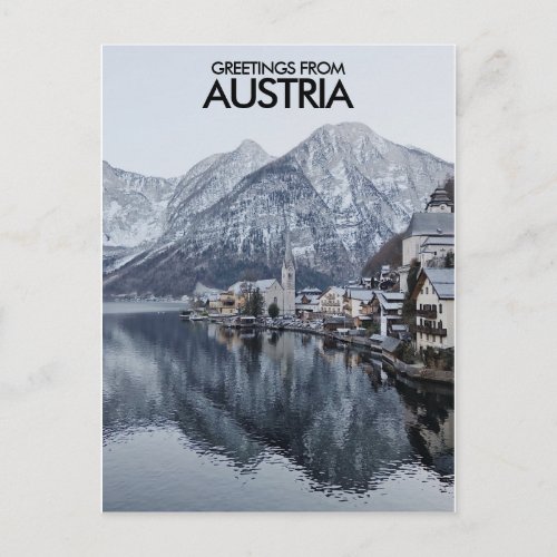 Hallstatt Austria Postcard