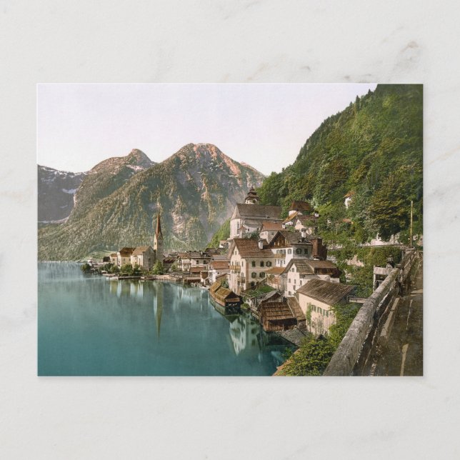 Hallstatt Austria postcard (Front)
