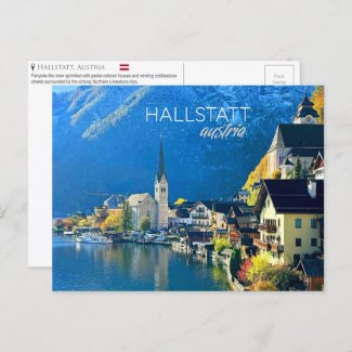 Hallstatt, Austria Postcard