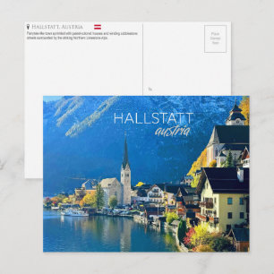 Hallstatt, Austria Postcard