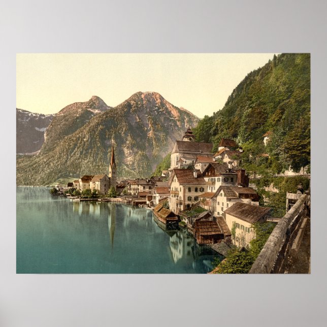 Hallstatt Austria Poster (Front)