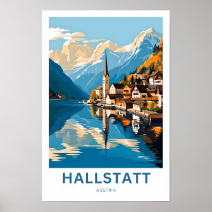 Hallstatt Austria Travel Print