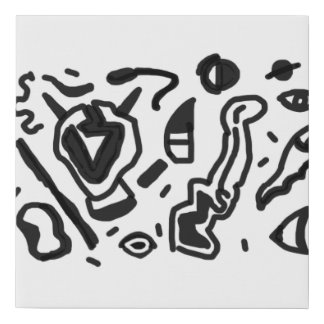 HALLUCINATION: Painting Faux Canvas Print