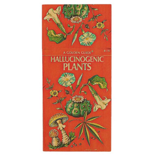 Hallucinogenic Plants USB Wooden Flash Drive