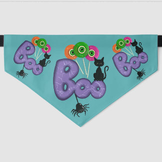 Hallween theme bandana pet bandana collar