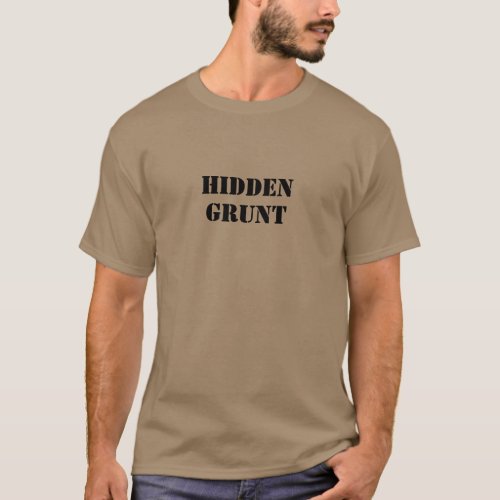 HALO Cheat Code HIDDEN GRUNT Novelty T_Shirt