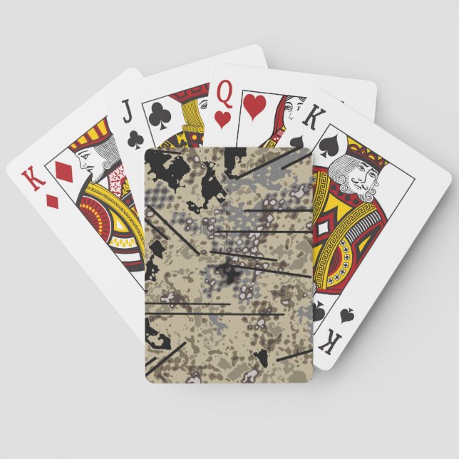 Halo Combat Camo Poker Cards (Back)