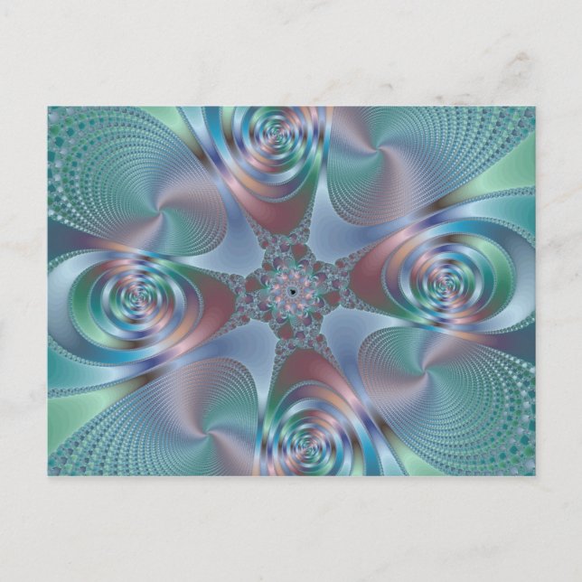 Halo - Fractal Postcard (Front)