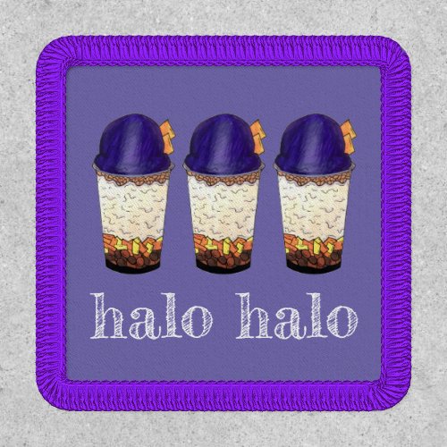 Halo_Halo Haluhalo Filipino Hawaiian Shave Ice Patch