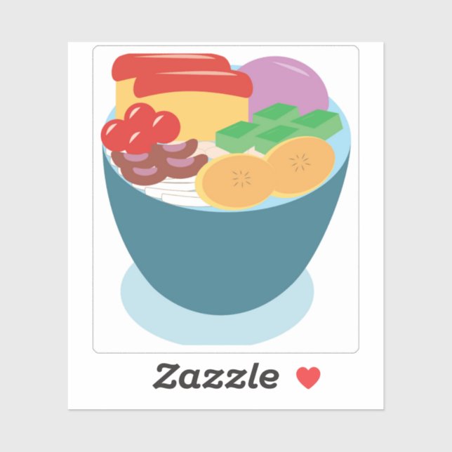 Halo-halo Sticker (Sheet)