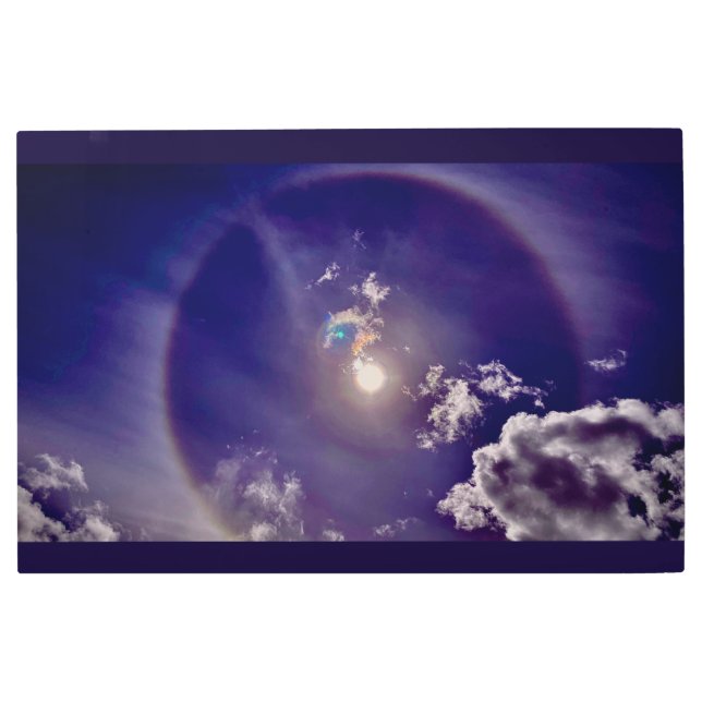 Halo Metal Print (Front)