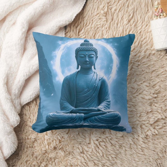 Halo of Enlightenment Throw Pillow (Blanket)