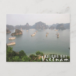 Halong Bay, Vietnam Postcard