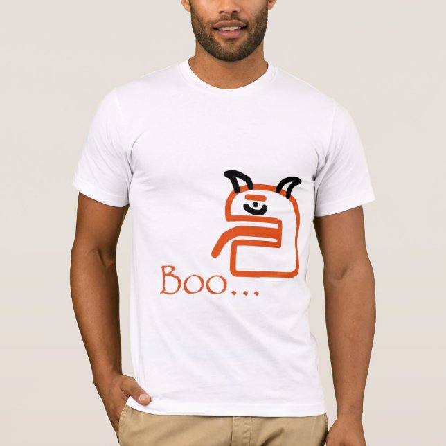 haloween, boo.. T-Shirt (Front)