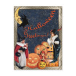 Haloween Greetings Postcard