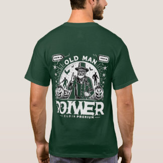 haloween old man power T-Shirt