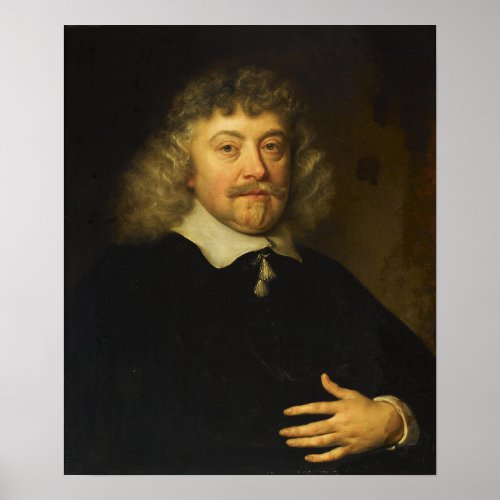 Hals _ Govert Flinck Portrait Of Joseph Coymans Poster