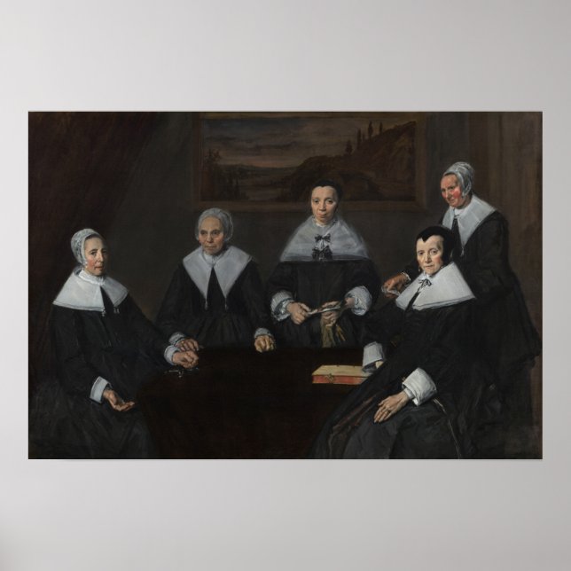 Hals - Regentesses Of The Old Men's Almshouse Poster (Front)