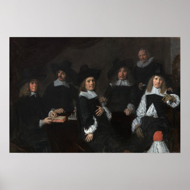 Hals - Regents Of The Old Men's Almshouse Poster (Front)