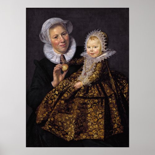 Hals _ Woman And Child Poster