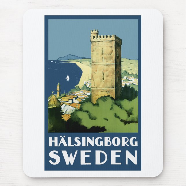 Halsingborg ~ Sweden Mouse Pad (Front)