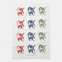 Hälsingebocken Kökshandduk — Lina RBG