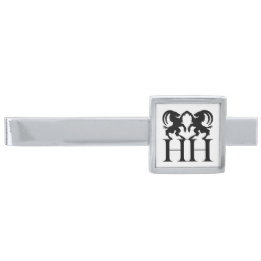 Hälsingebocken tie-pin - Silverpläterad Silver Finish Tie Bar