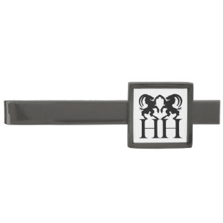 Hälsingebocken tie-pin - Stålpläterad Gunmetal Finish Tie Clip