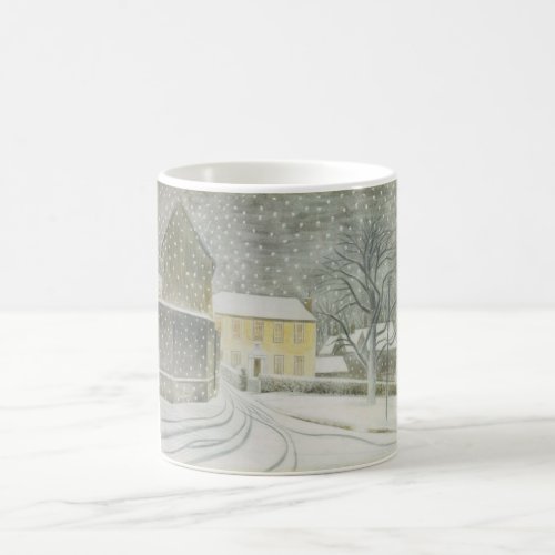 Halstead Road in Snow by Eric Ravilious Coffee Mug
