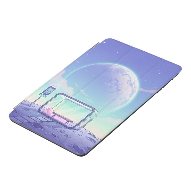 halte on the moon iPad mini cover (Side)