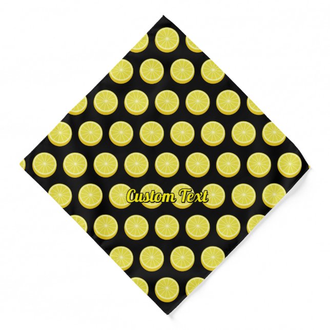 Halve Lemon Bandana (Front)