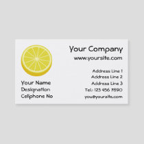 Halve Lemon Business Card