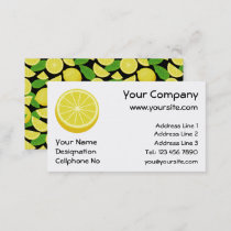 Halve Lemon Business Card