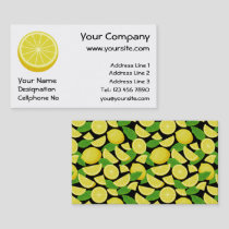 Halve Lemon Business Card