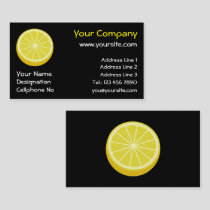 Halve Lemon Business Card