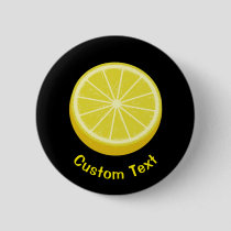 Halve Lemon Button