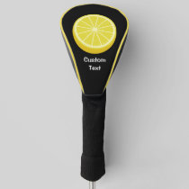 Halve Lemon Golf Head Cover