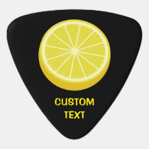 Halve Lemon Guitar Pick